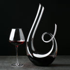 the treble elegant modern decanter