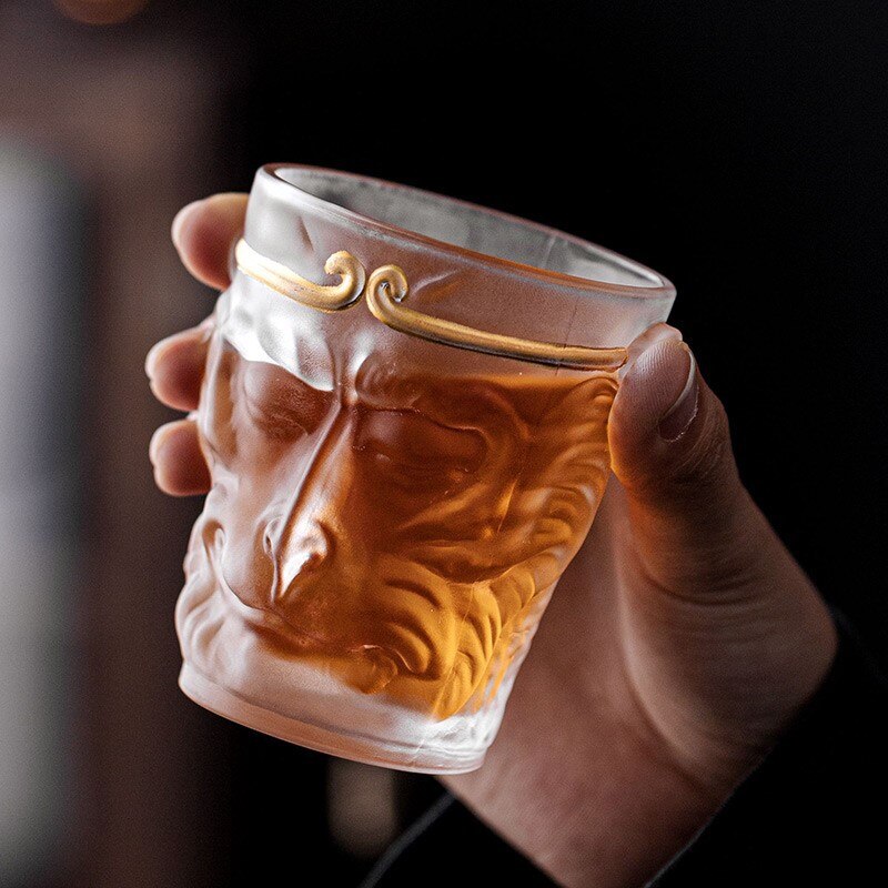 Wu Kong tale embodied in whiskey glass design