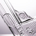 glass gun bottle decanter for brandy