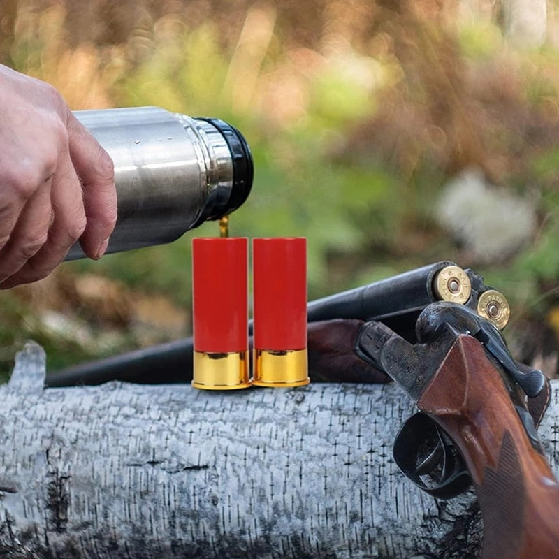 12 GA Caliber Shot Glass - Set of 4