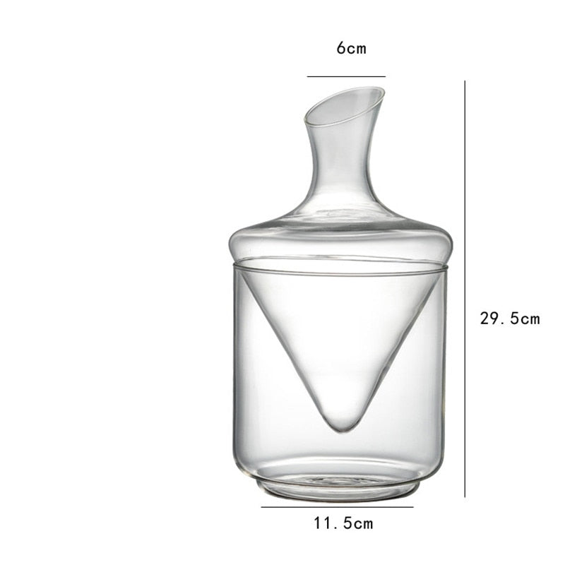 Pyramid Falls Ice Wine Decanter