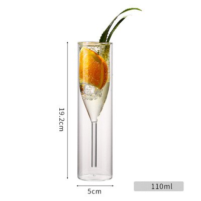 Double Wall Bubbly Bliss Champagne Flutes