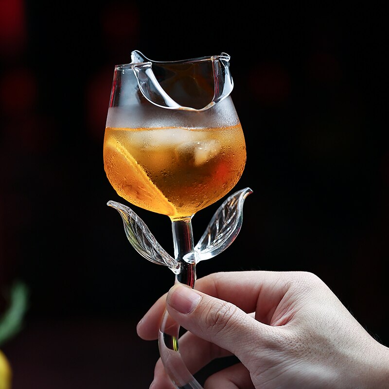 Love Blooms Cocktail Glass