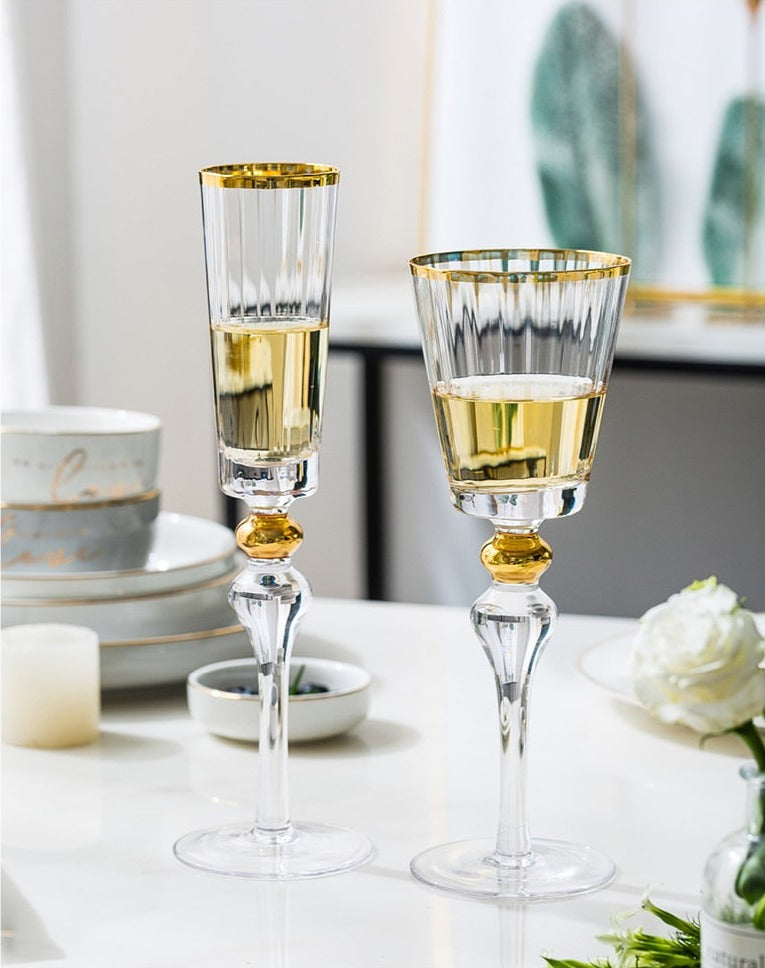Toasting to achievements with Glasscias' wine glass