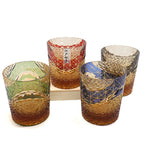 edo glass by glasscias with wave design