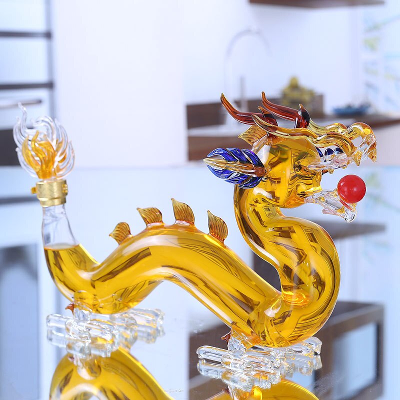 Imbibe tradition and culture: Chinese Dragon Decanter
