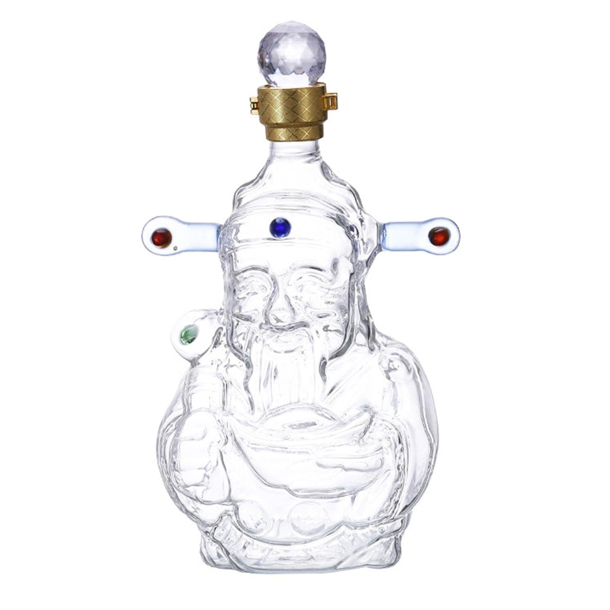 rare decanters in chain sen ye shape