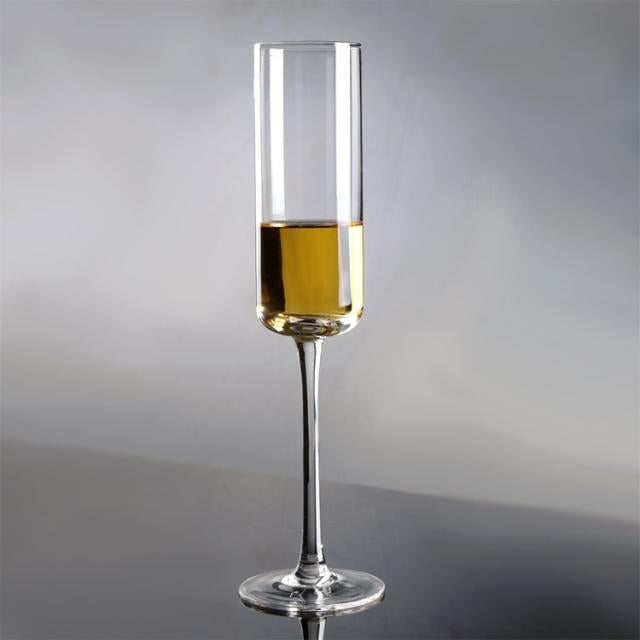 flute wine glass for drinking champagne