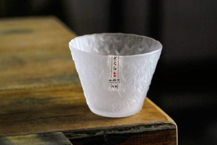 Japanese First Snow Whiskey Glass