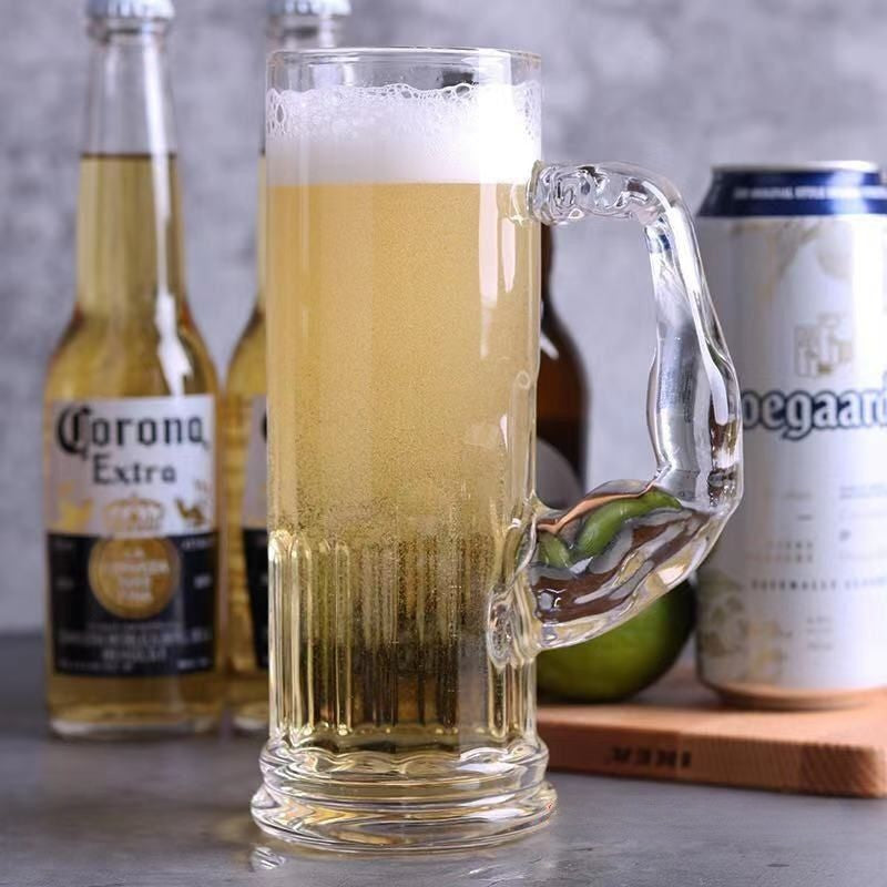 Fun gym-inspired 'Do You Even Lift?' beer glass